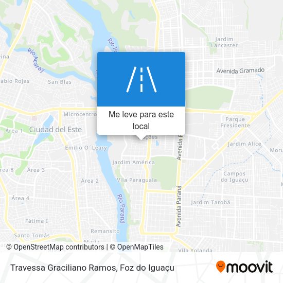 Travessa Graciliano Ramos mapa