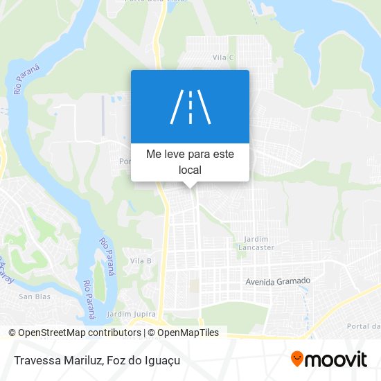 Travessa Mariluz mapa