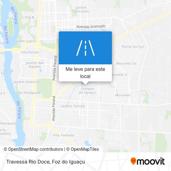 Travessa Rio Doce mapa