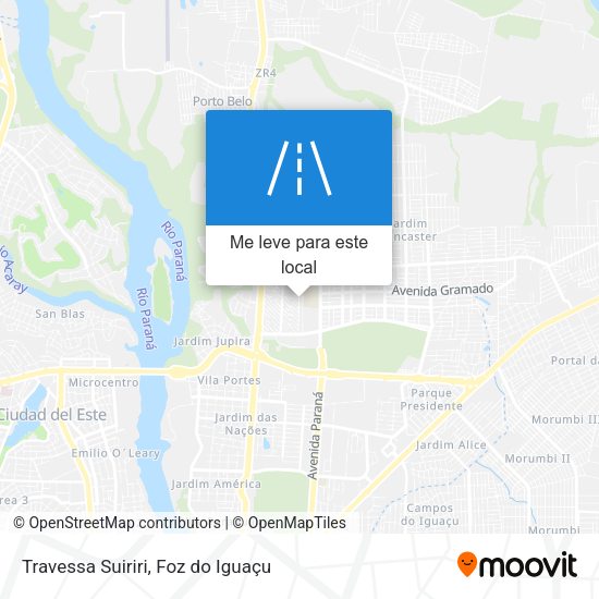 Travessa Suiriri mapa