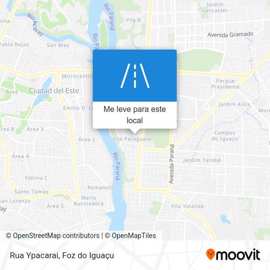 Rua Ypacarai mapa