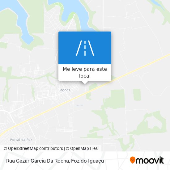 Rua Cezar Garcia Da Rocha mapa