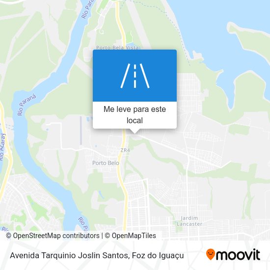Avenida Tarquinio Joslin Santos mapa