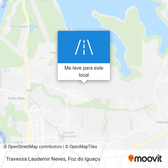 Travessa Laudemir Neves mapa