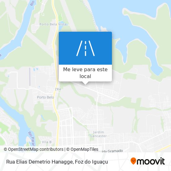 Rua Elias Demetrio Hanagge mapa