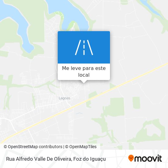 Rua Alfredo Valle De Oliveira mapa