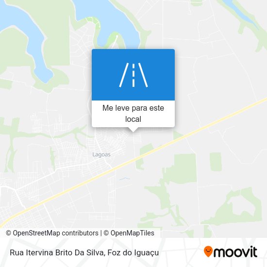 Rua Itervina Brito Da Silva mapa