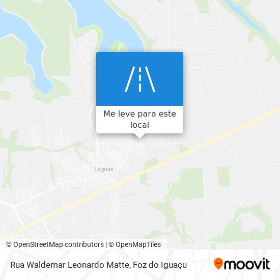 Rua Waldemar Leonardo Matte mapa