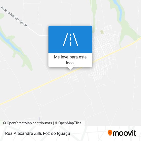 Rua Alexandre Zilli mapa