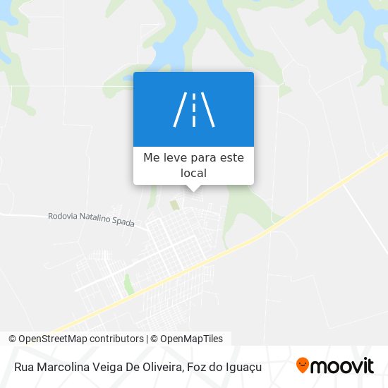 Rua Marcolina Veiga De Oliveira mapa