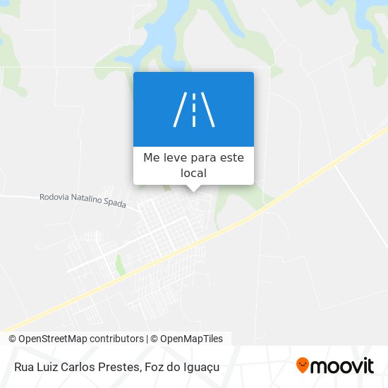 Rua Luiz Carlos Prestes mapa