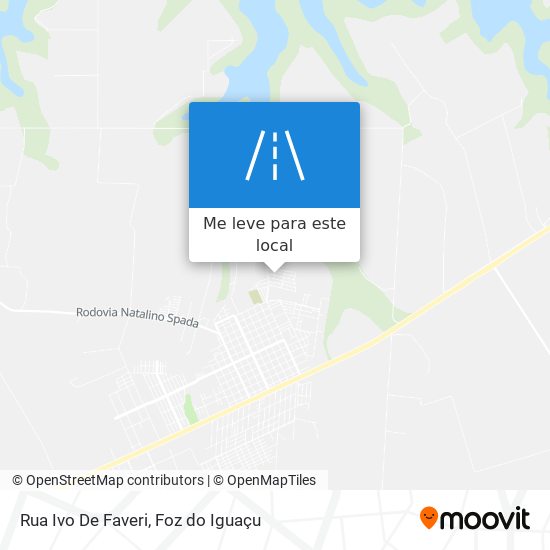 Rua Ivo De Faveri mapa