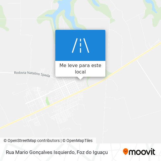 Rua Mario Gonçalves Isquierdo mapa