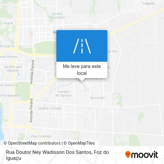 Rua Doutor Ney Wadisson Dos Santos mapa