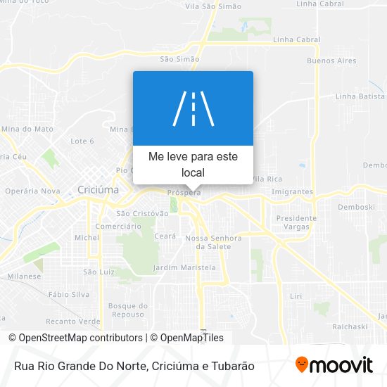 Rua Rio Grande Do Norte mapa