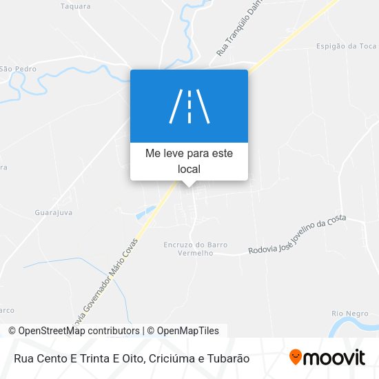 Rua Cento E Trinta E Oito mapa