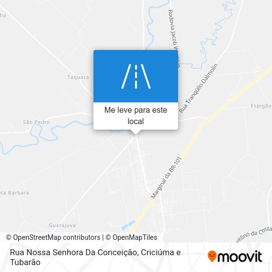 Rua Nossa Senhora Da Conceição mapa