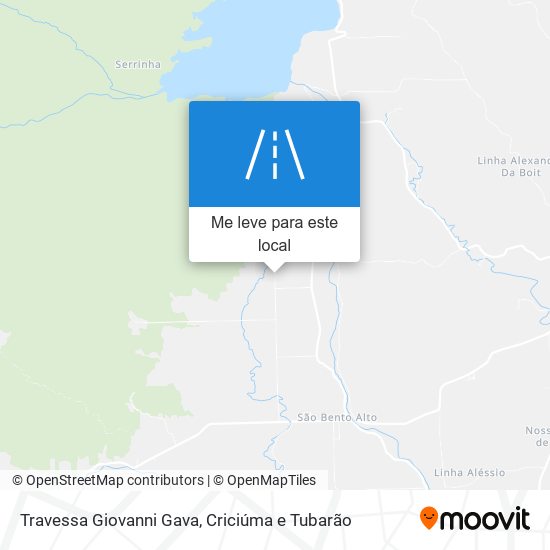 Travessa Giovanni Gava mapa