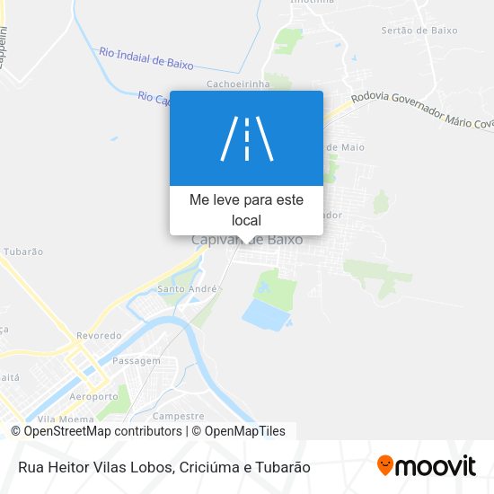Rua Heitor Vilas Lobos mapa