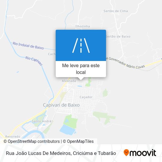 Rua João Lucas De Medeiros mapa