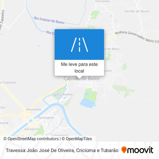Travessa João José De Oliveira mapa