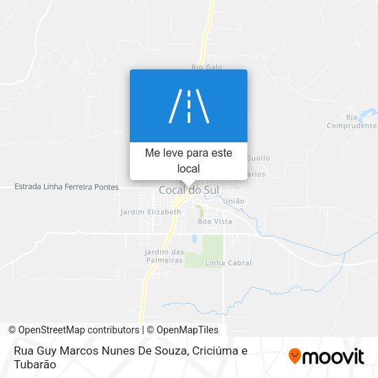 Rua Guy Marcos Nunes De Souza mapa