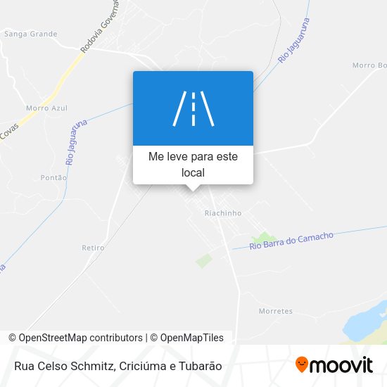 Rua Celso Schmitz mapa