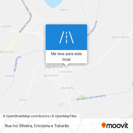 Rua Ivo Silveira mapa