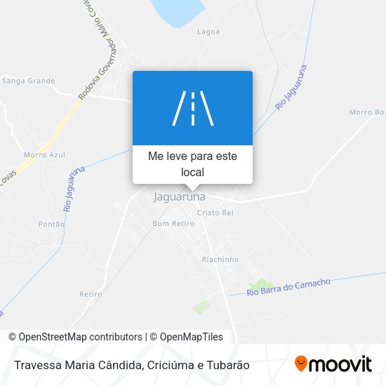 Travessa Maria Cândida mapa