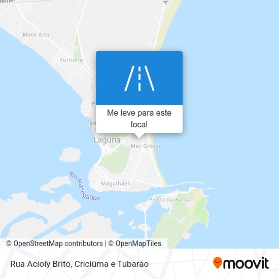 Rua Acioly Brito mapa