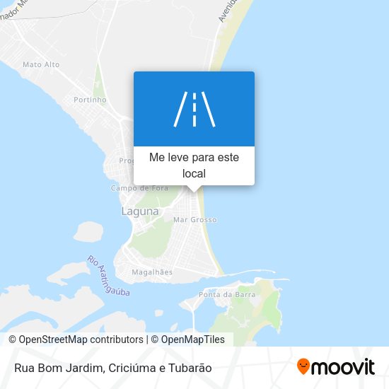 Rua Bom Jardim mapa
