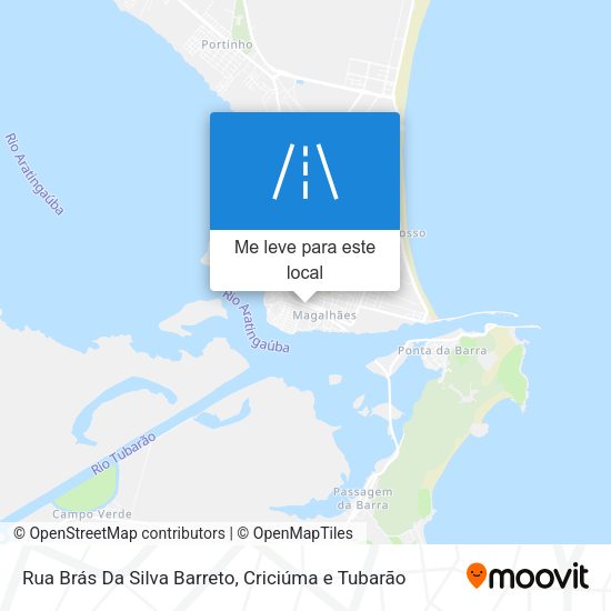 Rua Brás Da Silva Barreto mapa