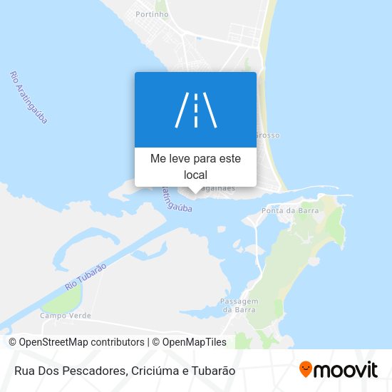 Rua Dos Pescadores mapa