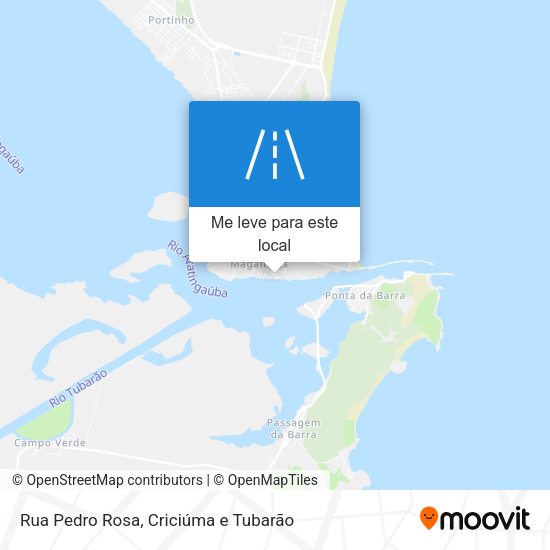 Rua Pedro Rosa mapa