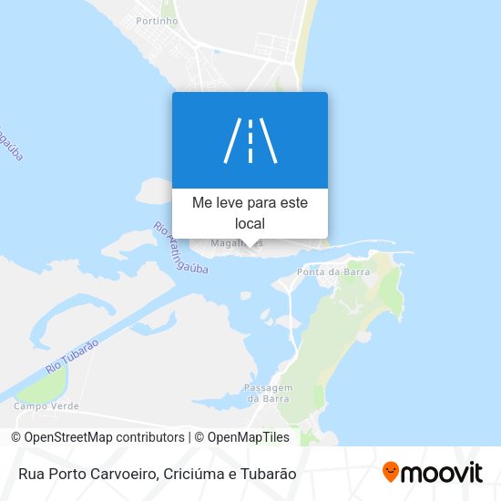 Rua Porto Carvoeiro mapa