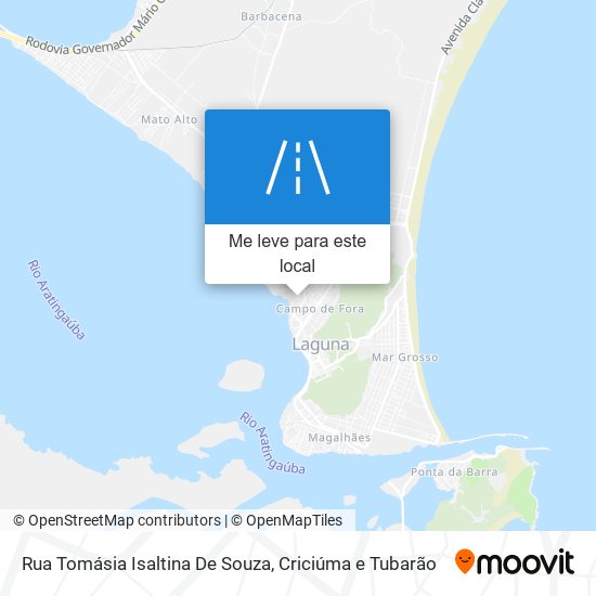 Rua Tomásia Isaltina De Souza mapa