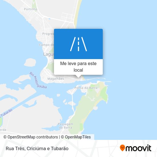 Rua Três mapa