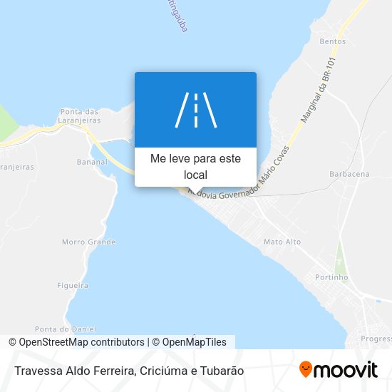 Travessa Aldo Ferreira mapa