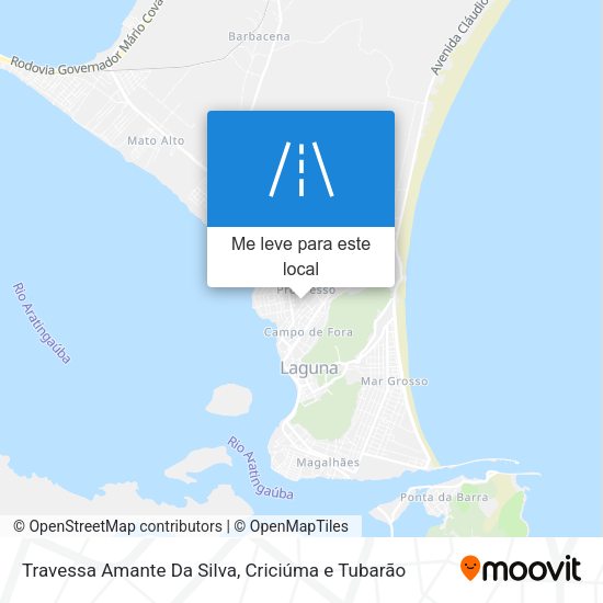 Travessa Amante Da Silva mapa