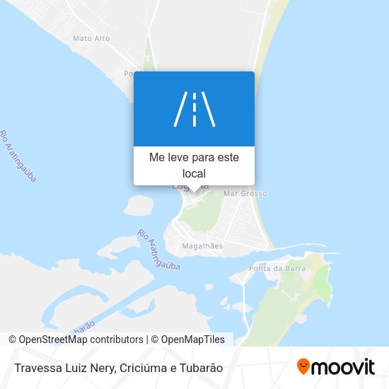 Travessa Luiz Nery mapa
