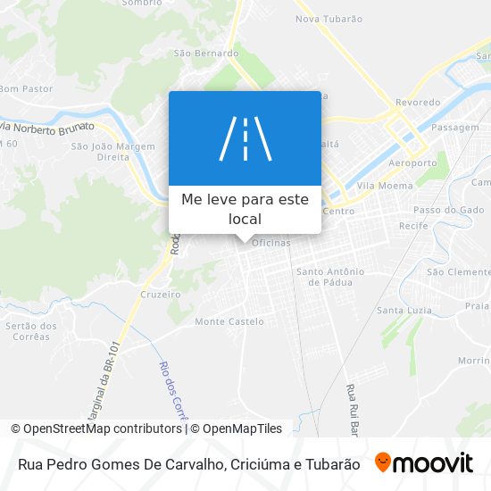 Rua Pedro Gomes De Carvalho mapa