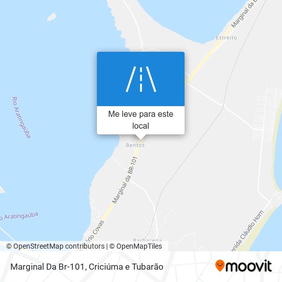 Marginal Da Br-101 mapa