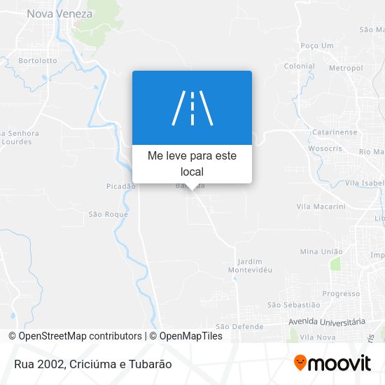 Rua 2002 mapa