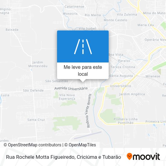 Rua Rochele Motta Figueiredo mapa