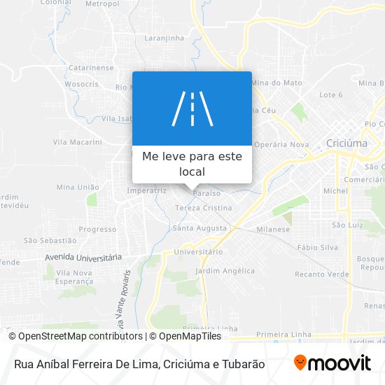 Rua Aníbal Ferreira De Lima mapa
