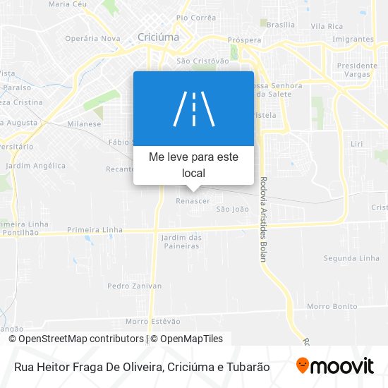 Rua Heitor Fraga De Oliveira mapa