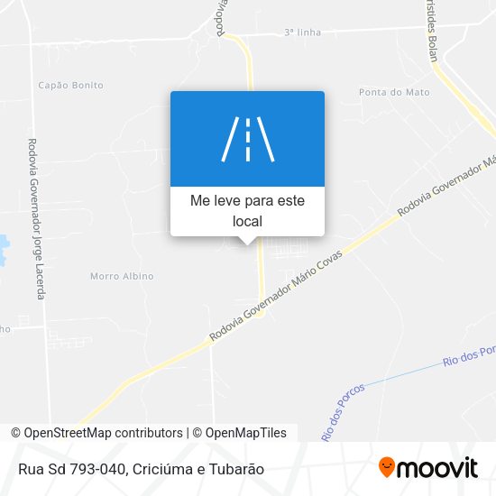 Rua Sd 793-040 mapa