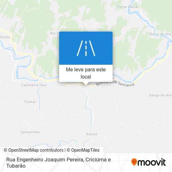 Rua Engenheiro Joaquim Pereira mapa