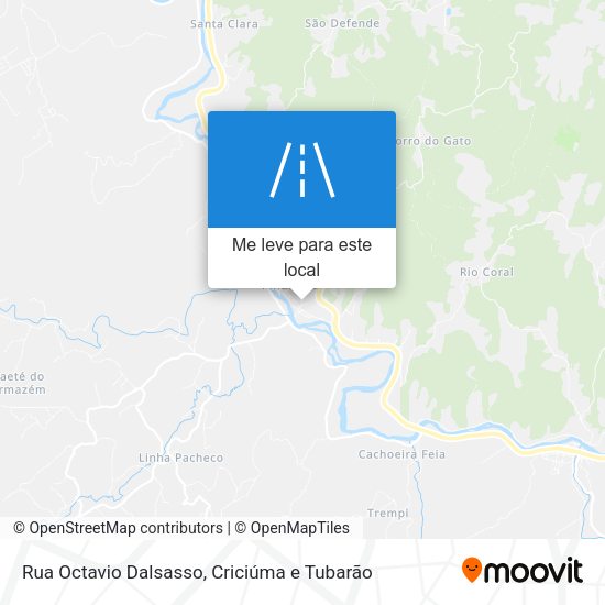 Rua Octavio Dalsasso mapa