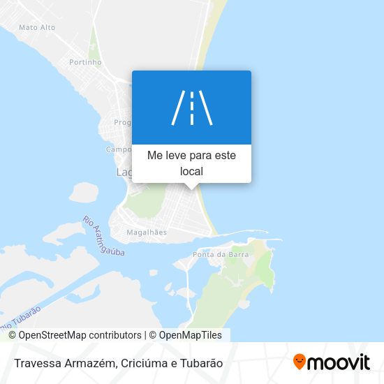 Travessa Armazém mapa